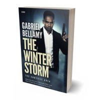 3D view of Premade Mystery & Thriller & Suspense Book Cover - Satin Linen