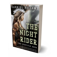 3D view of Premade Fantasy Book Cover - Foggy Gray