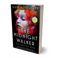 3D view of Premade Health & Mind & Body Book Cover - Night Rider