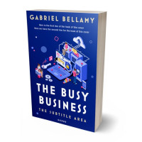 Tablet view of Catalina Blue #26026 - Premade Business Book Cover