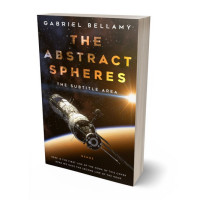 3D view of Premade Science Fiction Book Cover - Eternity