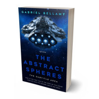 3D view of Premade Science Fiction Book Cover - Black Pearl