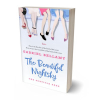 3D view of Premade Chick Lit Book Cover - Athens Gray