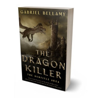 3D view of Premade Fantasy Book Cover - Oil