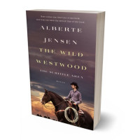 3D view of Premade Western Book Cover - Matterhorn