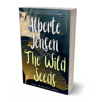 Tablet view of Winter Hazel #26382 - Premade Abstract Book Cover