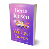 3D view of Premade Business Book Cover - Amethyst