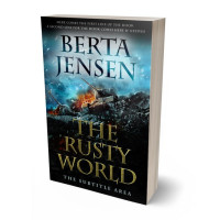 3D view of Premade Apocalyptica Book Cover - Powder Ash