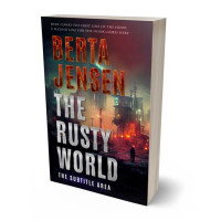 3D view of Premade Apocalyptica Book Cover - Cocoa Brown