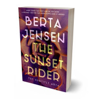 3D view of Premade Nature Book Cover - Wine Berry