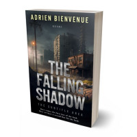 3D view of Premade Apocalyptica Book Cover - Shark