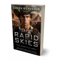 3D view of Premade Romance Book Cover - Night Rider