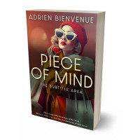 3D view of Premade Chick Lit Book Cover - Bistre