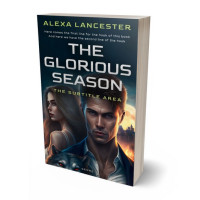 3D view of Premade Romance Book Cover - Ebony Clay