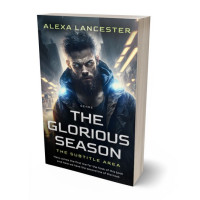 3D view of Premade Horror Book Cover - Foggy Gray