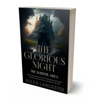 3D view of Premade Mystery & Thriller & Suspense Book Cover - Black