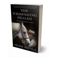 3D view of Premade Western Book Cover - Bronco