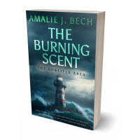 3D view of Premade Mystery & Thriller & Suspense Book Cover - Blue Dianne