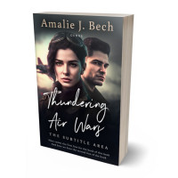 3D view of Premade Historical Book Cover - Shark