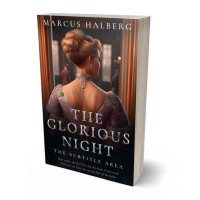 3D view of Premade Historical Book Cover - Cocoa Brown