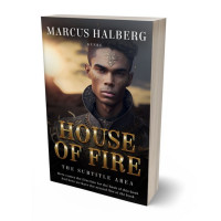 3D view of Tan #26796 - Premade Science Fiction Book Cover