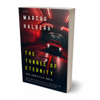 3D view of Premade Mystery & Thriller & Suspense Book Cover - Thunder