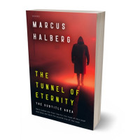 3D view of Premade Mystery & Thriller & Suspense Book Cover - Flame Pea