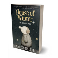 3D view of Premade Surreal Book Cover - Outer Space