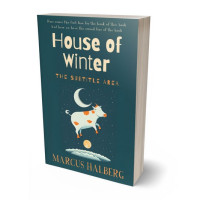 3D view of Premade Surreal Book Cover - Blue Dianne