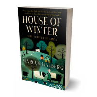 3D view of Premade Nature Book Cover - Sapling