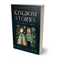 3D view of Premade Children's Book Cover - Aztec