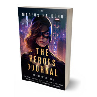 Tablet view of My Pink #26952 - Premade Action & Adventure Book Cover