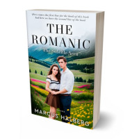 3D view of Premade Romance Book Cover - Celtic