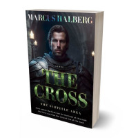 3D view of Premade Historical Book Cover - Shark