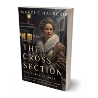 3D view of Premade Romance Book Cover - Dune