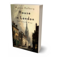 3D view of Premade Historical Book Cover - Yuma