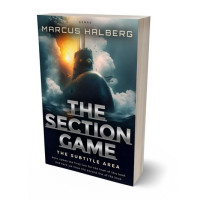 3D view of Premade Action & Adventure Book Cover - Mirage