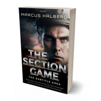 3D view of Premade Action & Adventure Book Cover - Silk