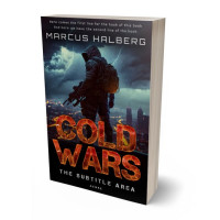 3D view of Premade Mystery & Thriller & Suspense Book Cover - Baltic Sea