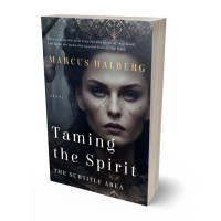 3D view of Premade Fantasy Book Cover - Shark