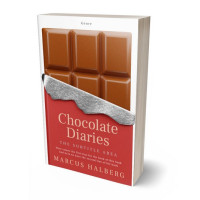 3D view of Premade Chick Lit Book Cover - Medium Carmine