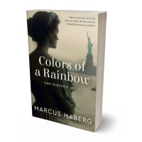 3D view of Premade Historical Book Cover - Akaroa