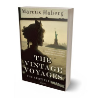 3D view of Premade Historical Book Cover - Akaroa