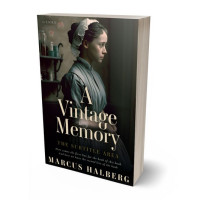 3D view of Premade Romance Book Cover - Log Cabin