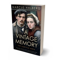 3D view of Premade Romance Book Cover - Vanilla