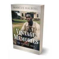 3D view of Premade Historical Book Cover - Bison Hide