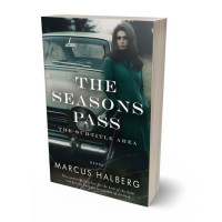 3D view of Premade Historical Book Cover - Outer Space