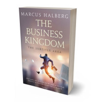 3D view of Premade Business Book Cover - Bazaar