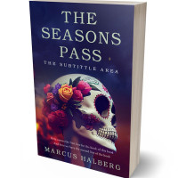 3D view of Premade Horror Book Cover - Port Gore