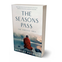 3D view of Premade Religion & Spirituality Book Cover - Oxford Blue